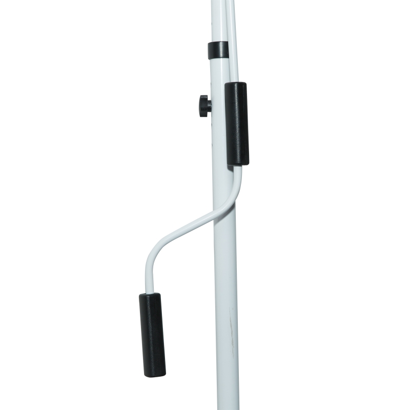 Outsunny Tente de Soleil d'Extérieur 2x1.5m à Rouleau avec Manivelle, Hauteur et Angle Réglables, Vert