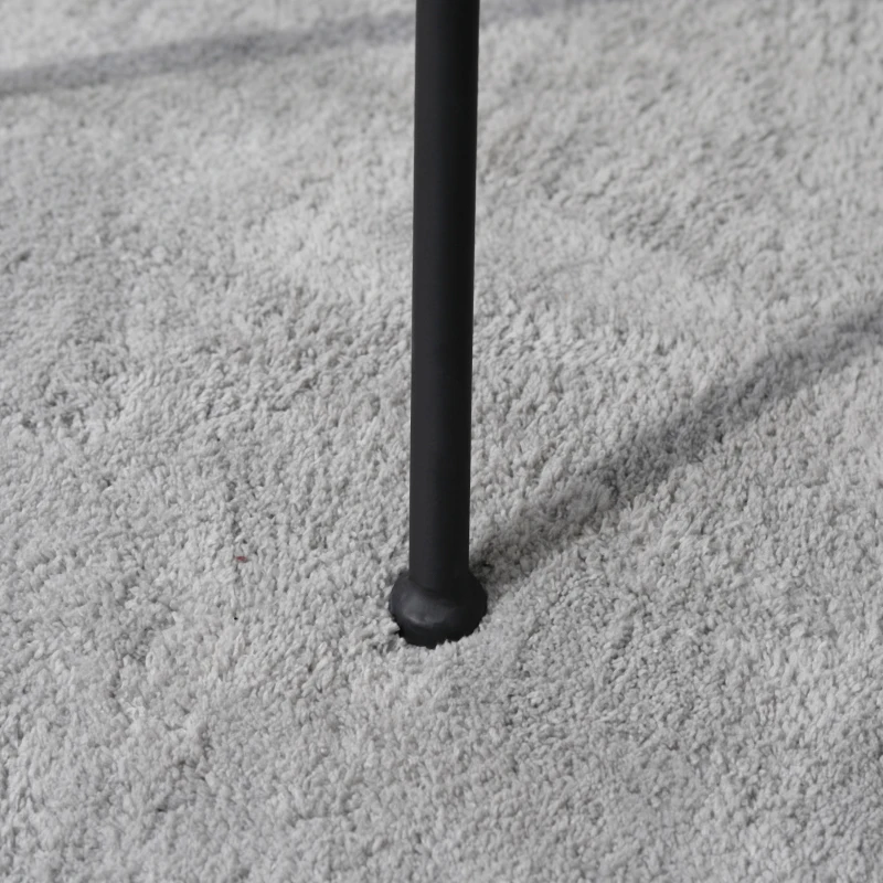 Outsunny Table Basse de Jardin Ronde en Métal avec Dessus en Céramique, Motifs Mosaïque, Ф35,5x53,5 cm, Bleu