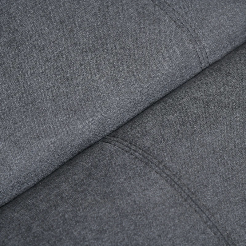 HOMCOM Fauteuil Relaxant avec Aide au Levage, Télécommande, Repose-Pied Extensible, 71 cm x 94 cm x 104 cm, Gris