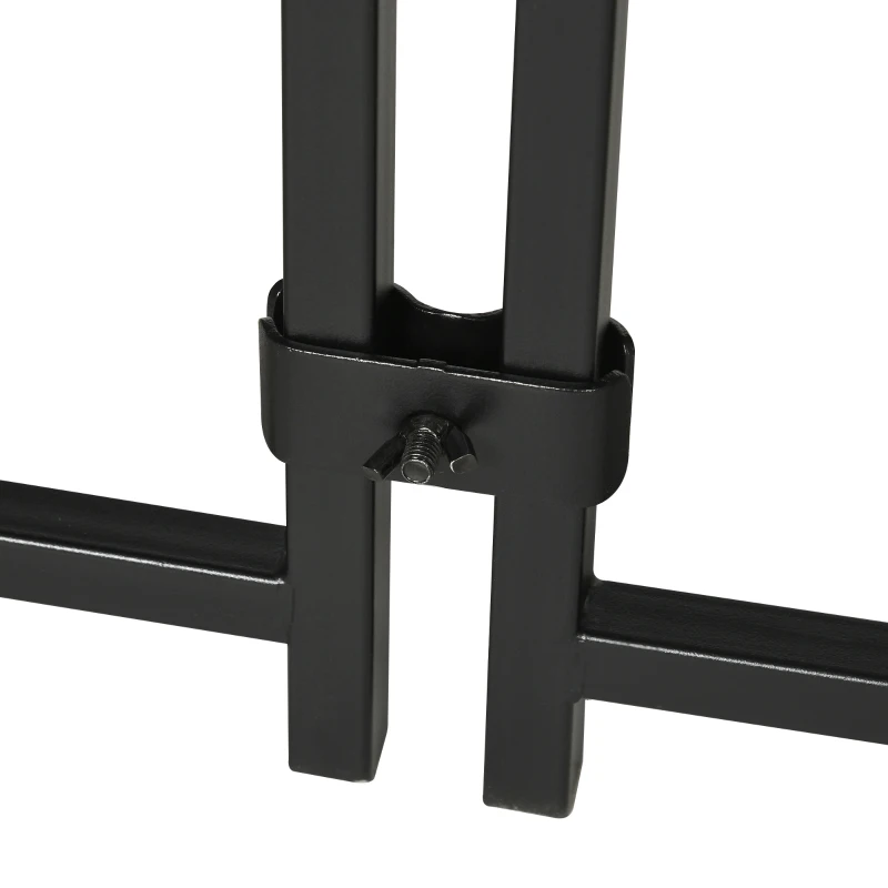 PawHut Chenil Enclos pour Chiens de Petite et Moyenne Taille, Poules et Canards avec Toit, 122x122x138 cm