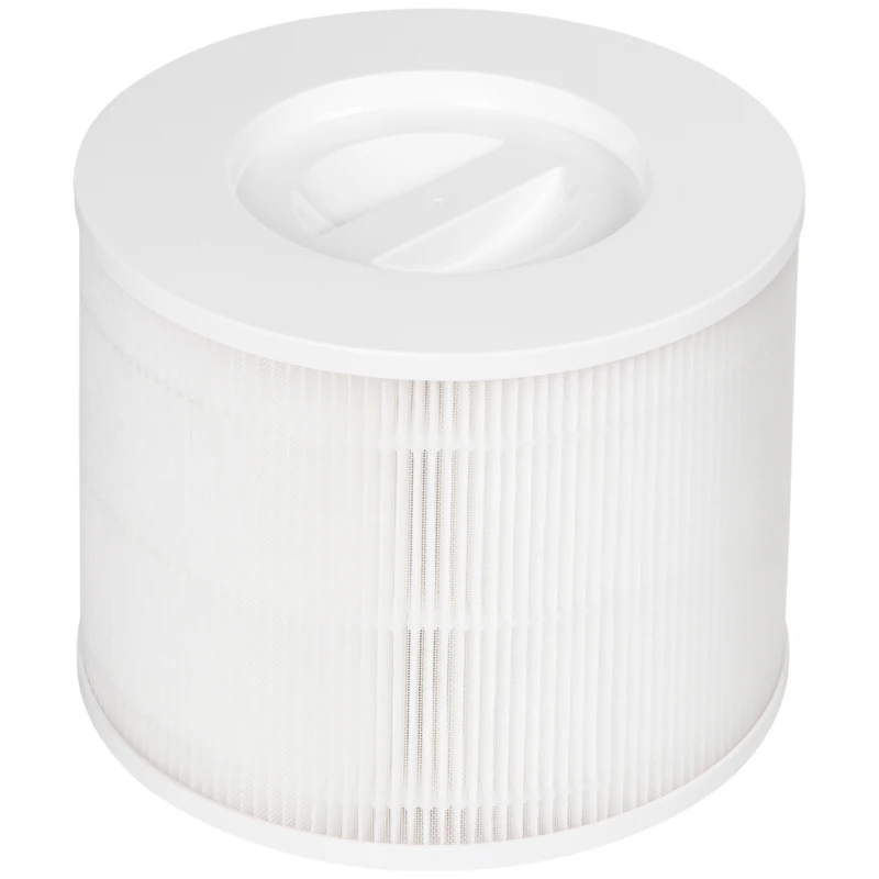 HOMCOM Air Purifier Filters Replacement for 823-030V70WT, 3-in-1 Pre, Activated Carbon, H13 HEPA Filter, for Home, 1 Pack, White