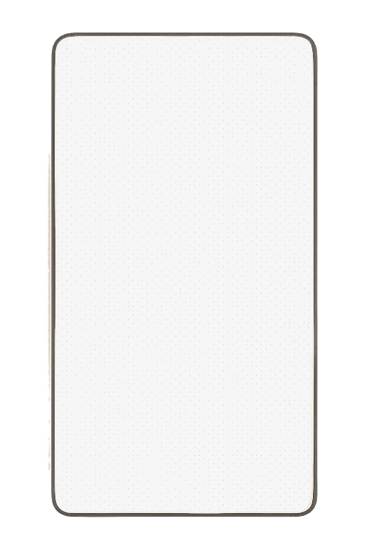 HOMCOM Matelas 90x200 cm 25,8 cm Hauteur 7 zones ergonomique avec housse amovible lavable