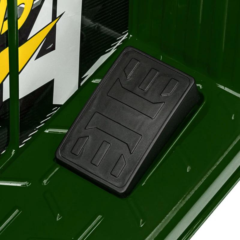 HOMCOM Mașină 4x4 electrică pentru copii, cu spațiu de depozitare viteză 3 km/h faruri claxon muzică 3-5 ani