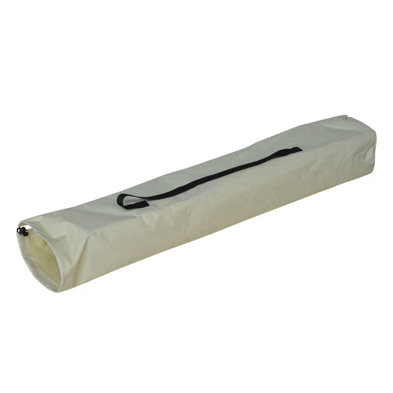 Outsunny Campingbett Feldbett Klappbett Liege inkl. Tasche 193x64x40cm (Beige)