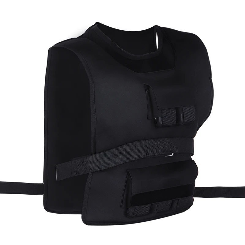 HOMCOM Gewichtsweste 15 KG / 20 KG / 30 KG verstellbare Trainingsweste mit herausnehmenbar Gewichten Laufweste Damen Herren für Muskelaufbau Krafttraining, Laufen, Fitness, Cross Training
