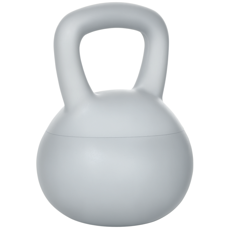 SPORTNOW Gantera kettlebell cu maner larg 12 kg , gantere pentru antrenamente de rezistenta, exercitii pentru imbunatatirea conditiei fizice, antrenamente pentru rezistenta si de baza