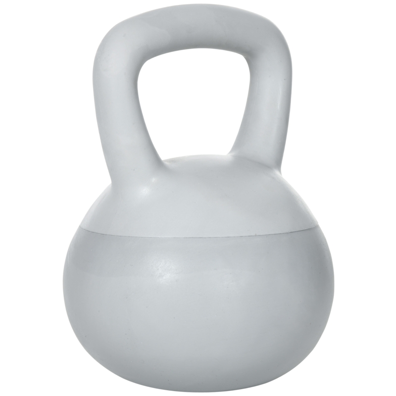 SPORTNOW Gantera kettlebell cu maner larg 12 kg , gantere pentru antrenamente de rezistenta, exercitii pentru imbunatatirea conditiei fizice, antrenamente pentru rezistenta si de baza