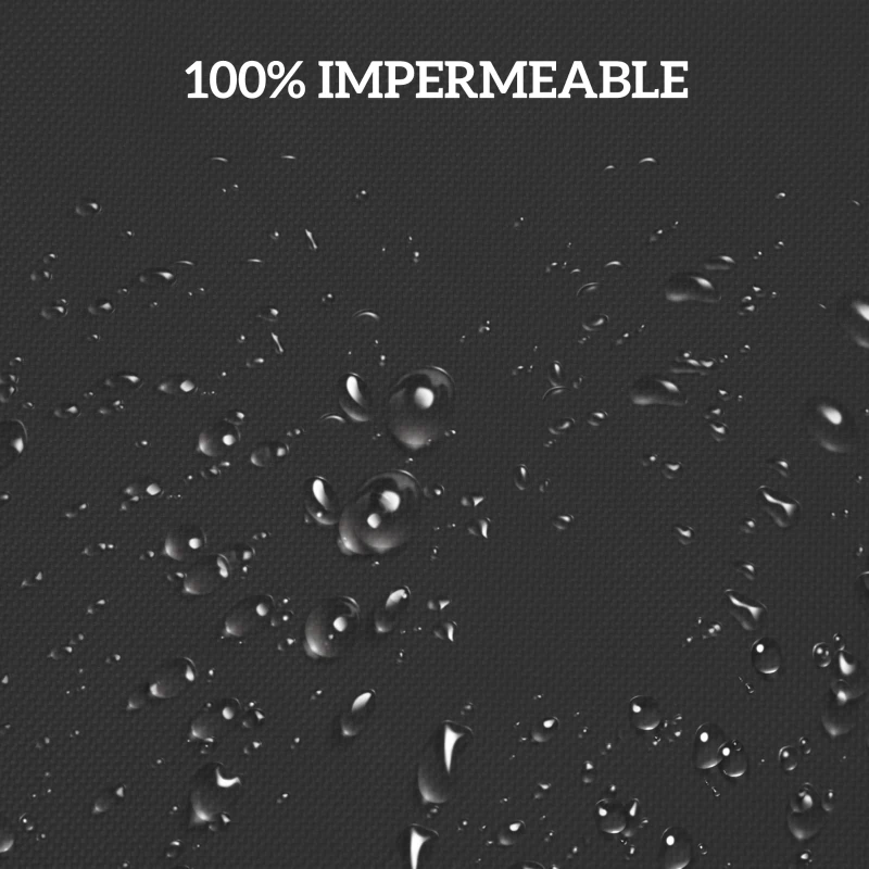 Outsunny Funda para Banco de Jardín de 3-4 Plazas Tela Oxford 600D con Recubrimiento Impermeable para Terraza 218x111x63/101 cm