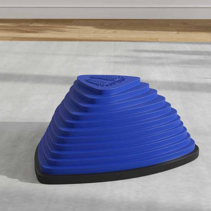 AIYAPLAY Set di 11 pietre di equilibrio, Design antiscivolo, per interni & esterni, impilabile, Colorato