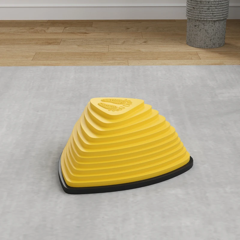 AIYAPLAY 6-delige set antislip Trittsteinen, voor binnen & buiten, stapelbaar, Kleurrijk