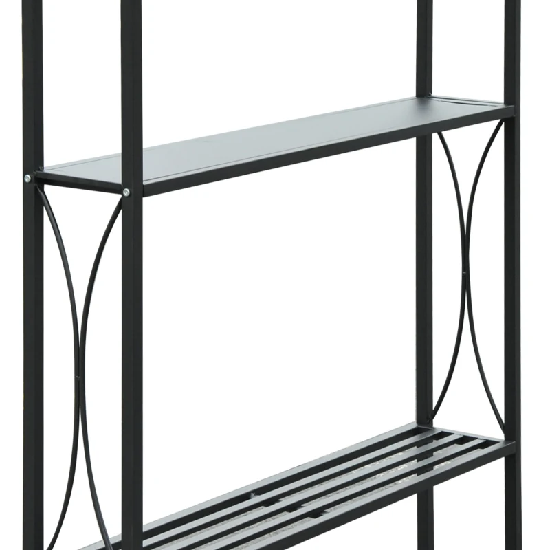 Outsunny 2.5 x 1.5m BBQ Tent Canopy Patio Outdoor Awning Gazebo Party Sun Shelter - Coffee