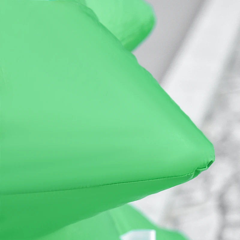 HOMCOM Opblaasbare Kerstdecoratie met LED-licht, Cadeaus, 150 cm Waterdicht voor Kerstfeesten