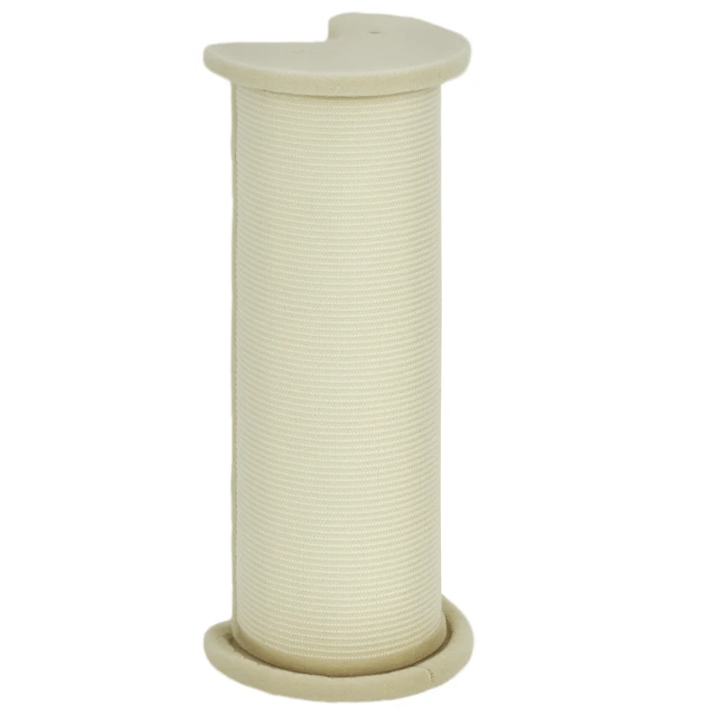 PawHut 85cm Tall Cat Scratching Post, with Sisal Rope, Soft Plush, Anti Tip - Beige