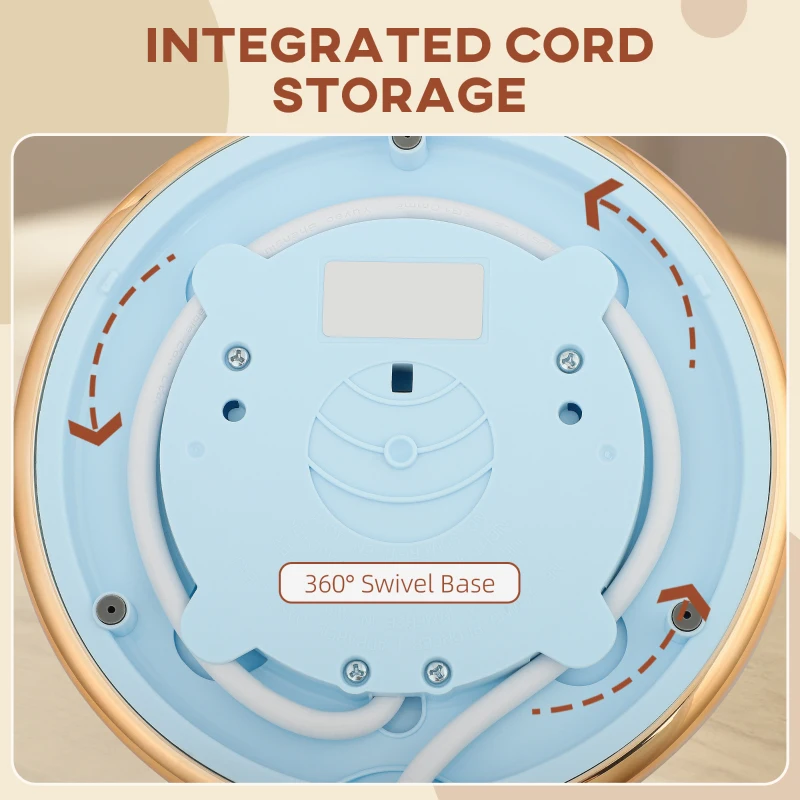 HOMCOM 3kW Rapid Boil Honeycomb Kettle - Light Blue