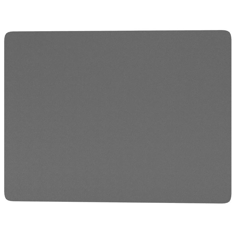 HOMCOM Covoraș Transparent din Plastic Negru 120x90 cm pentru Scaun de Birou