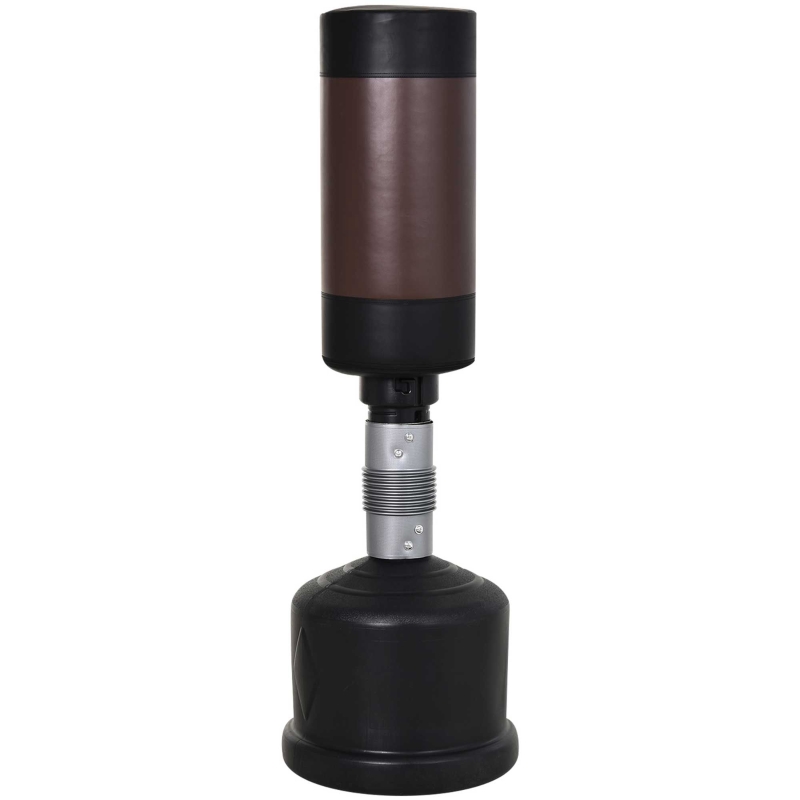 HOMCOM Sac de Frappe Boxe Autoportant Punching Ball Hauteur Réglable 160-185cm