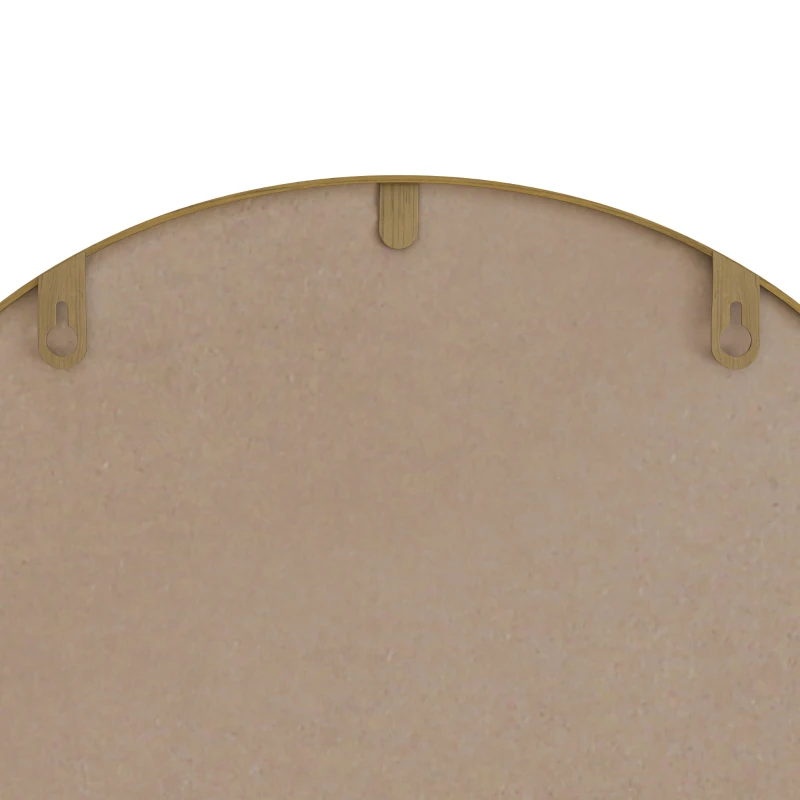 Miroir mural rectangulaire avec cadre en métal, pour salle de bain, salon, 61x3x101 cm, Bronze