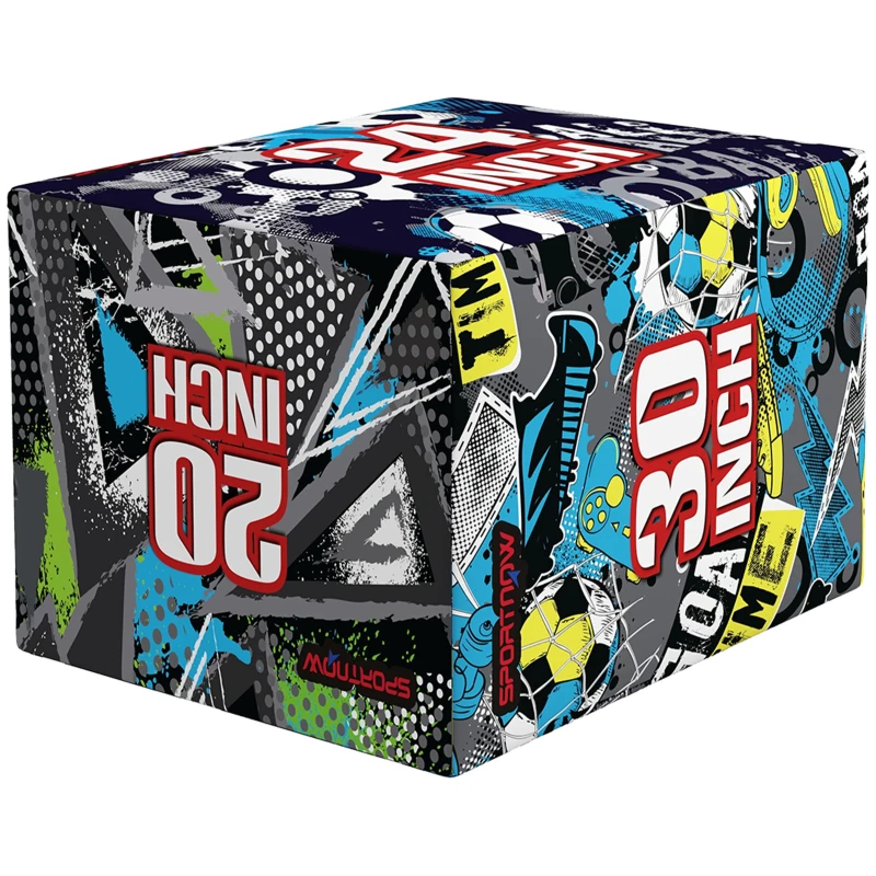 SportNow Cutie Pliometrica 3‑in‑1 – Moale, Antiderapanta, Pentru Antrenamente