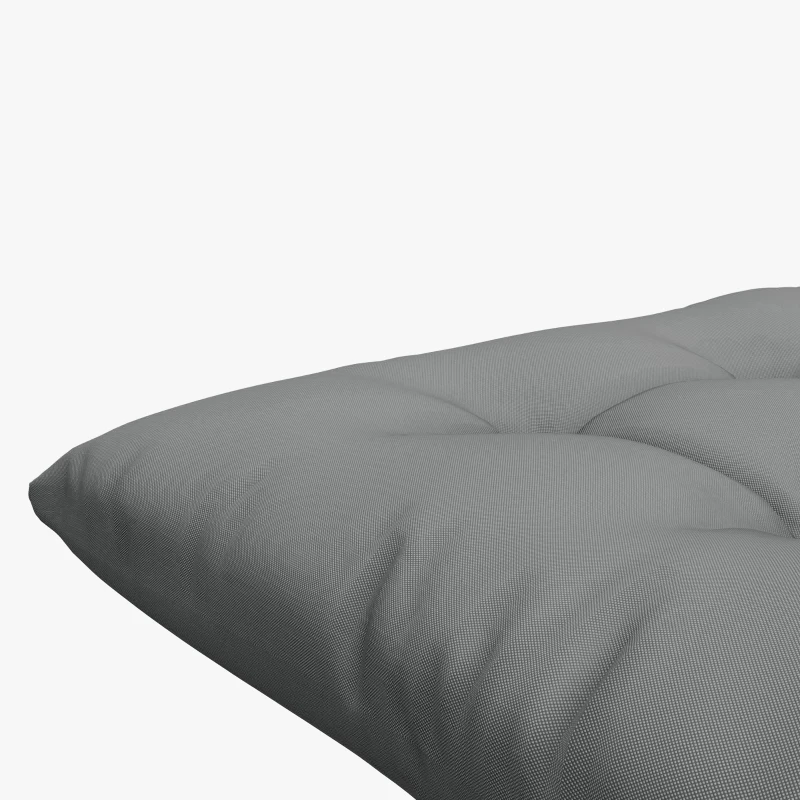 Outsunny Conjunto de 6 cojines para sillas de jardín, Cojines exterior acolchonados, gran confort cm con sujeciones, medidas 40x40 cm