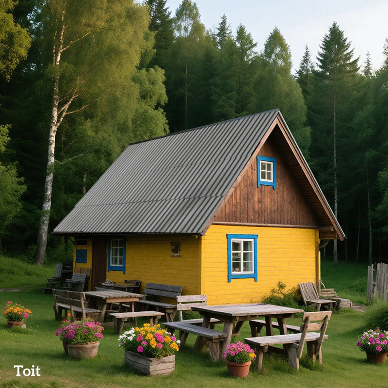 Outsunny Lot de 12 panouri din oțel galvanizat Rezistente la Intemperii, gri deschis, dim. unui panou 129L x 45l cm