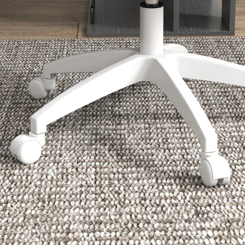 Vinsetto Scaun de birou Scaun de calculator rotativ, reglabil pe înălțime, 48 cm x 53 cm x 80-90 cm, Roz