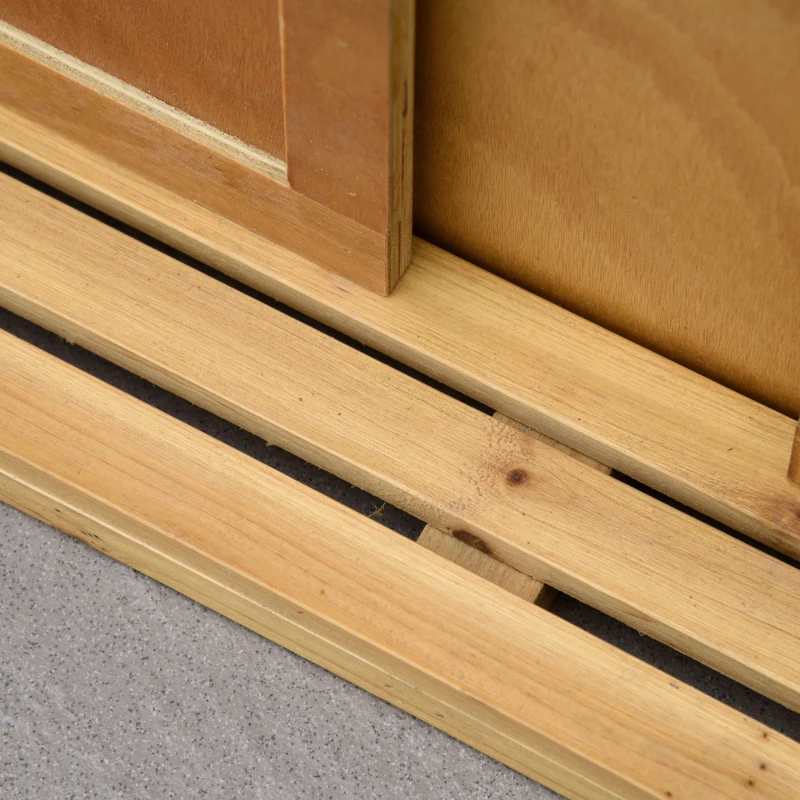 Outsunny Șezlong plajă 2 persoane, cu perne și suport picioare, rezistent la vreme, gri deschis