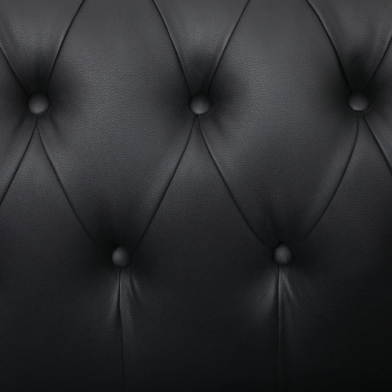 HOMCOM canapea cu doua locuri, piele sintetica,160x84x80 cm(m-8)