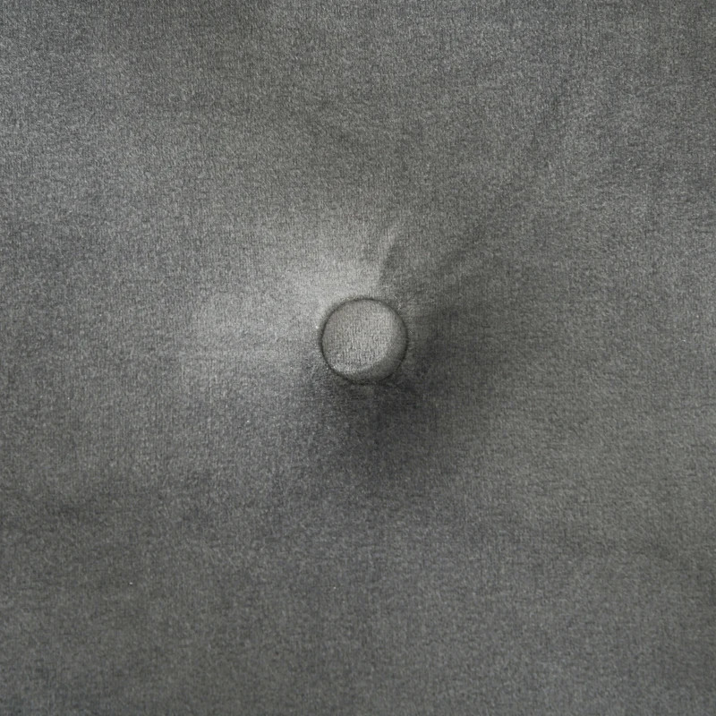 HOMCOM Canapea cu funcție de dormit Canapea de relaxare Sofa Canapea, inclusiv 2 perne, aspect de catifea, 130 x 78 x 79 cm, Gri