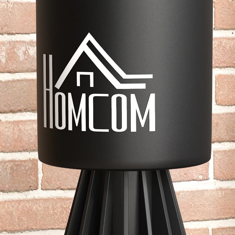 HOMCOM Sac de box pe suport punching ball brunier 3 în 1 cu minge de viteză și braț flexibil rotativ înălțime reglabilă