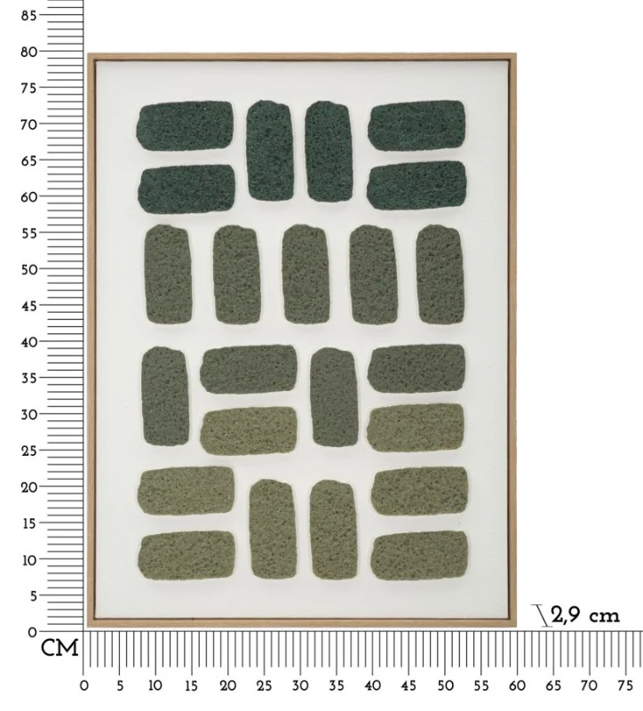 Mauro Ferretti Pictură 3D Pe Pânză Cu Ramă, 60 X 2,9 X 80 Cm