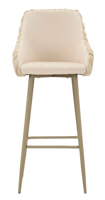 Mauro Ferretti Scaun De Bar Alaska -A- Set 2 Bucăți Cm 52X46X111 (Înălțime Șezut Cm 78)