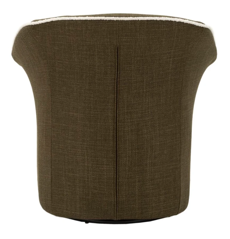 Mauro Ferretti Fotoliu pivotant Siena verde cm 83,5x66x80 (înălțime șezut cm 42)