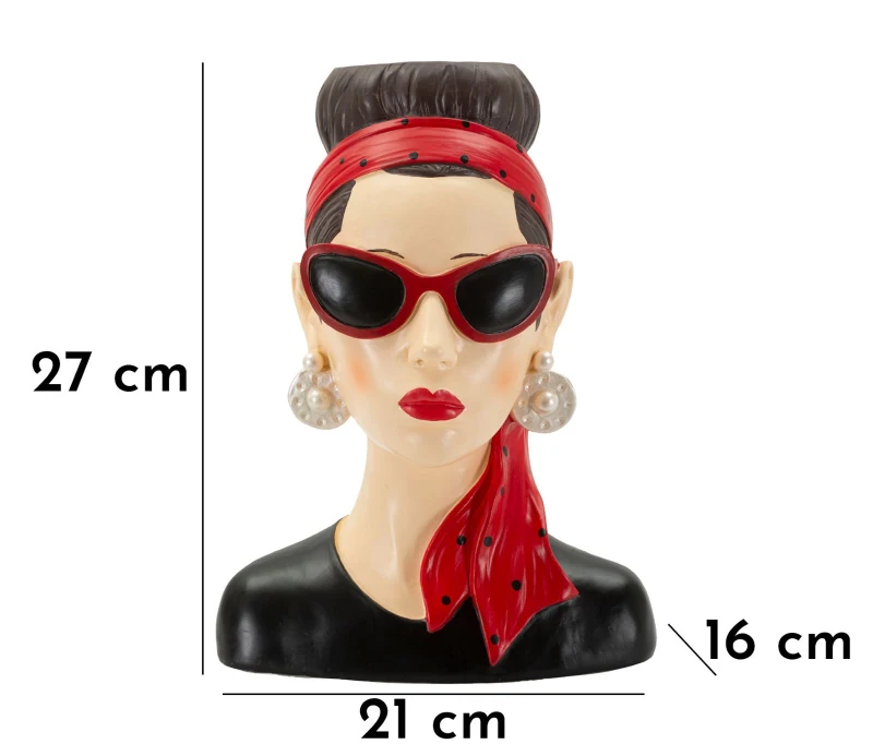 Mauro Ferretti Vază Donna Hollywood -B- Cm 21X16X25