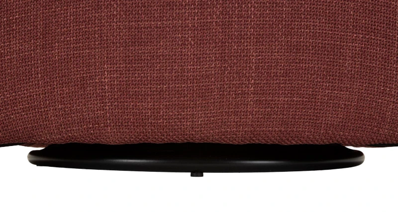 Mauro Ferretti Fotoliu rotativ Siena bordeaux cm 83,5x66x80 (înălțime șezut cm 42)