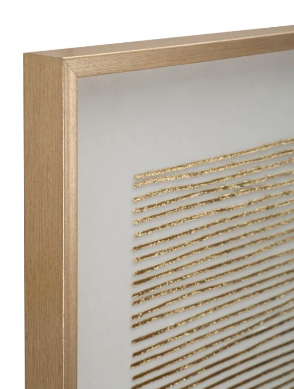 Mauro Ferretti Pictura Abstract Pe Panza, Cu Rama,  Cm 60X3X58