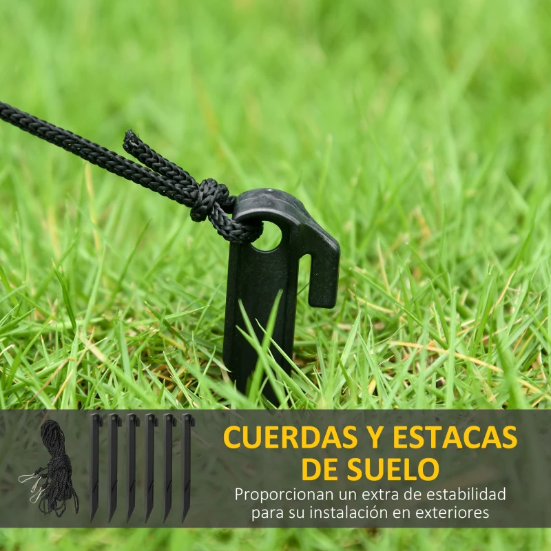 Outsunny Calabaza Inflable de Halloween con Gato de 6 Pies con Luces LED IP44 e Inflador para Fiestas 160x100x180 cm Naranja