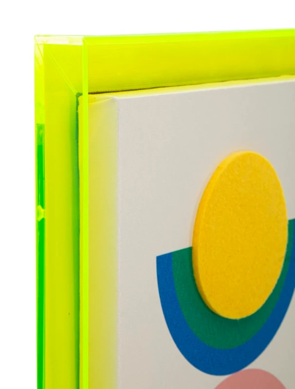 Mauro Ferretti Tablou Pictat Pe Pânză Pop Art Cu Rama -B- Cm 50X3,3X68