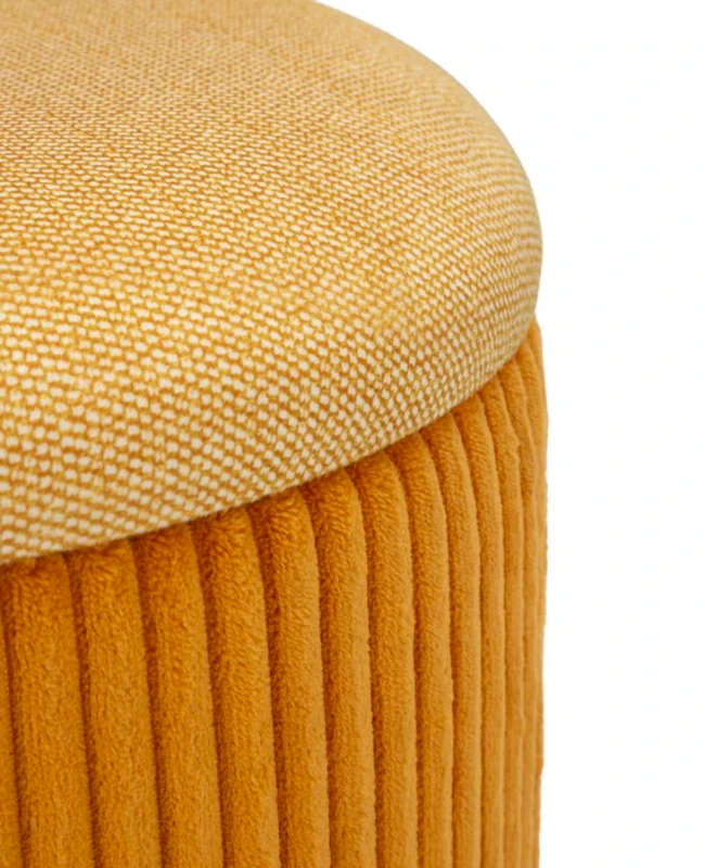 Mauro Ferretti Puf cu depozitare, 2 bucăți cm ø 38 x 38-32 x 26