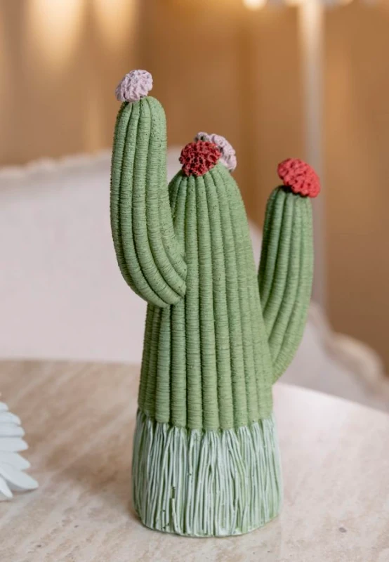 Mauro Ferretti  Cactus Decorativ Cm 10,5X6,5X20,3