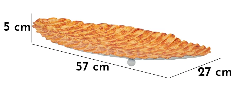 Mauro Ferretti Golitor Buzunare Drop Portocaliu Cm 57X27X3