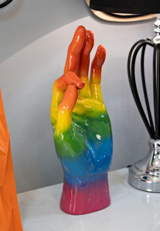 Mauro Ferretti Mână Curcubeu Ok, 16 X 10,5 X 36 Cm