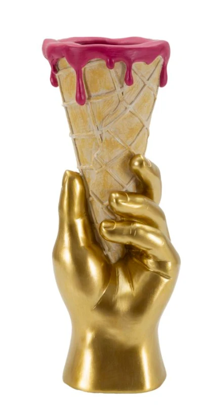 Mauro Ferretti Ghiveci Conic Pentru Flori, 12,5 X 11 X 31 Cm