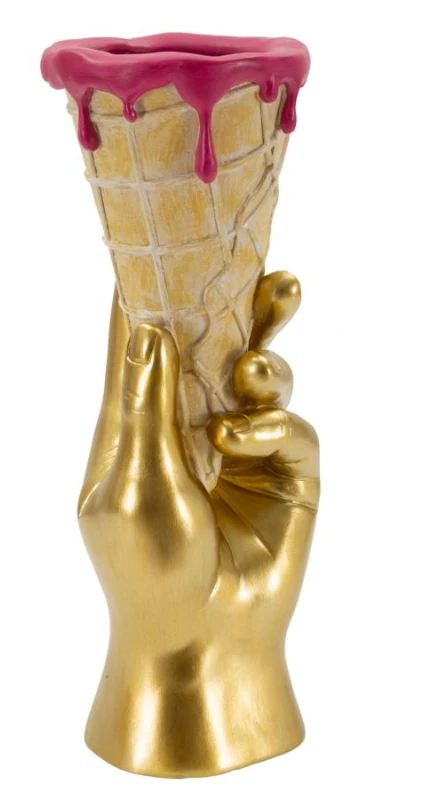 Mauro Ferretti Ghiveci Conic Pentru Flori, 12,5 X 11 X 31 Cm