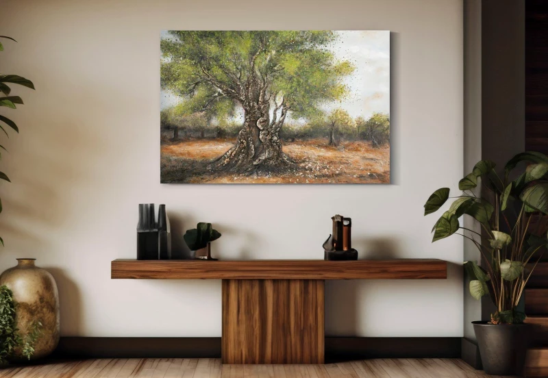 Mauro Ferretti Pictura Pe Panza, Maslin,  -C- Cm 120X3,8X78