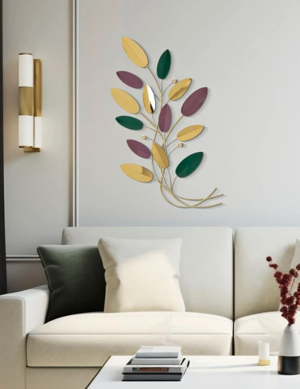 Mauro Ferretti Panou Decorativ Colorat Pentru Perete,  59 X 3,8 X 98,4 Cm