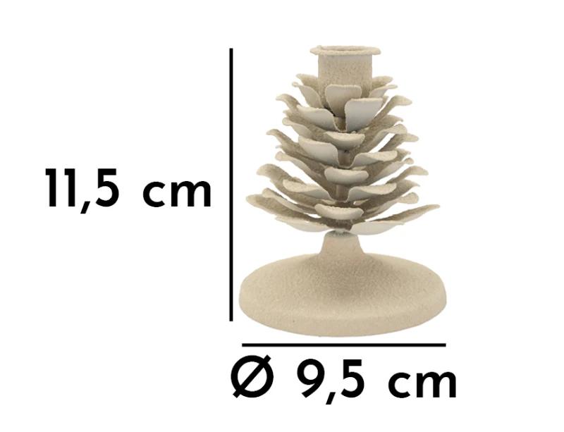 Mauro Ferretti Suport Pentru Lumanare  Dune Pigna Cm Ø 9,5X11,3