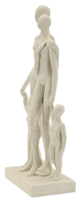 Mauro Ferretti Statuetă Familie Cm 16X8X30,3