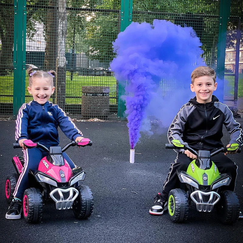 HOMCOM Trapauto kinderloopauto kinderauto met voeten schuiven licht muziek roze