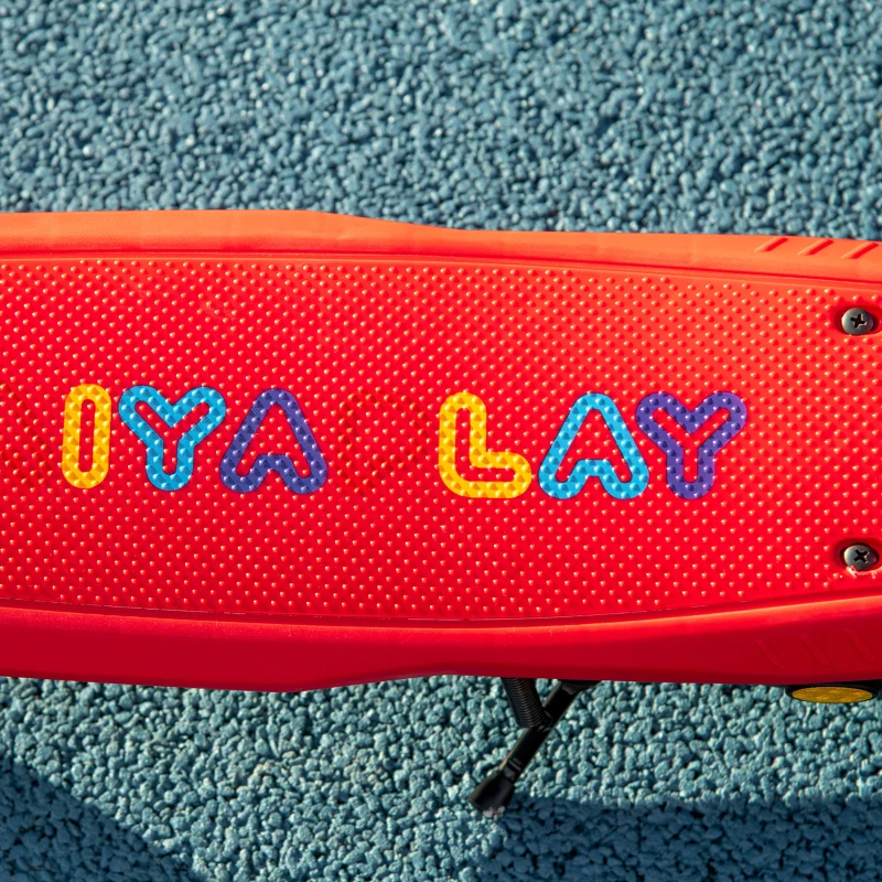 HOMCOM Trotinete Elétrica 120W Dobrável para Crianças Dos 7 Aos 14 Anos 12 Km/H Max. Autonomia 10 Km Max. Vermelho