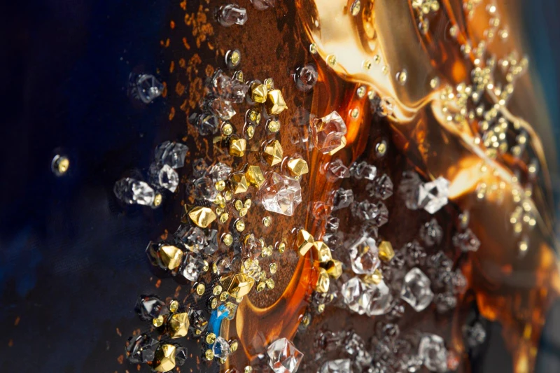 Mauro Ferretti Pictura Pe Panza, Lacuita, Cu Rama,  -A- Cm 60X4X88